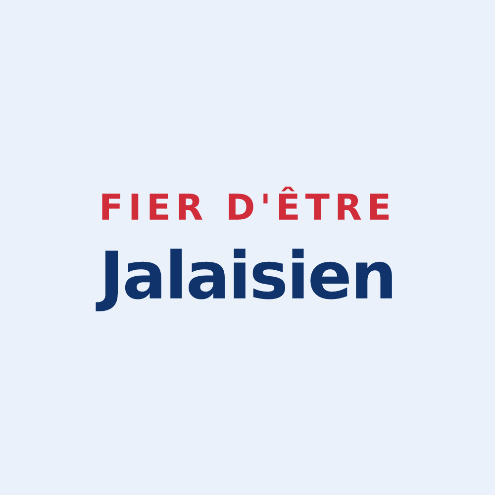 Sticker « Fier d'être Jalaisien » — design pour Nuillé-le-Jalais