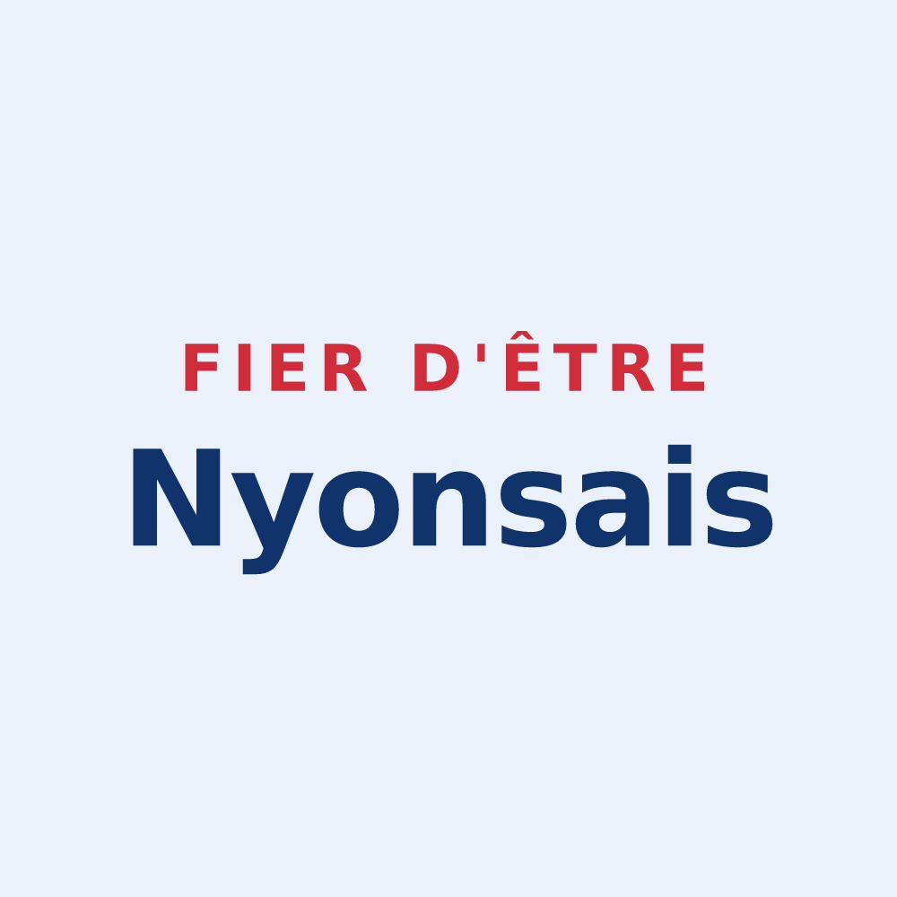 Sticker « Fier d'être Nyonsais » — design pour Nyons