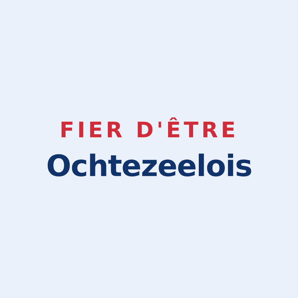 Sticker « Fier d'être Ochtezeelois » — design pour Ochtezeele