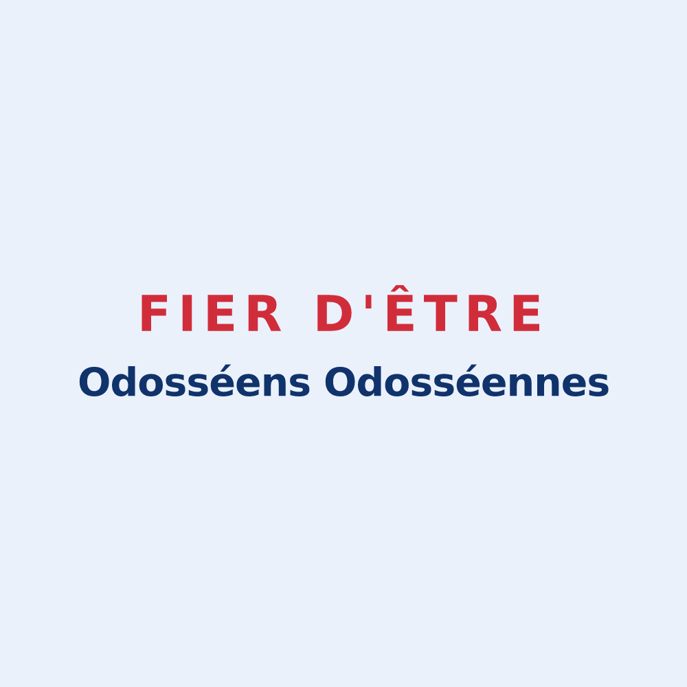 Sticker « Fier d'être Odosséens Odosséennes » — design pour Odos