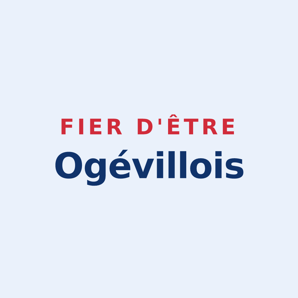 Sticker « Fier d'être Ogévillois » — design pour Ogéviller