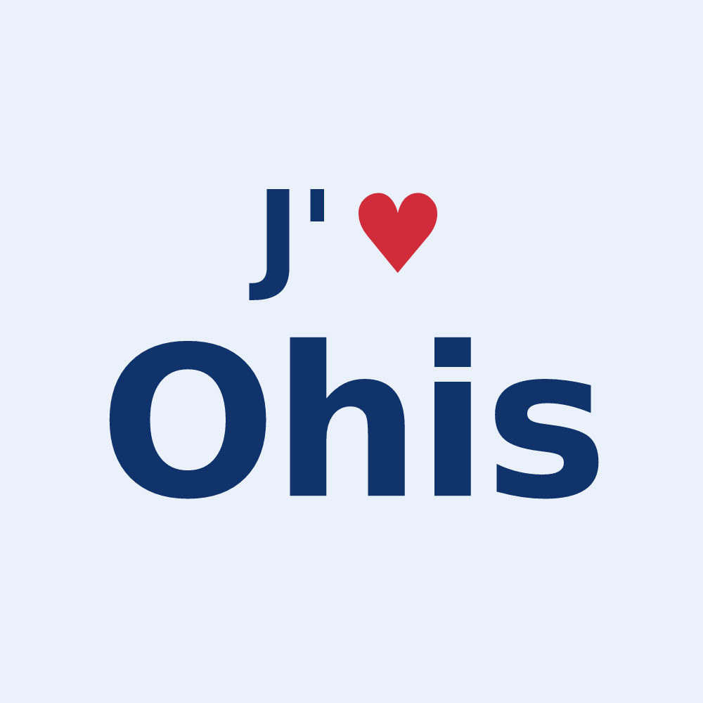 Sticker personnalisé Ohis — design J'aime Ohis