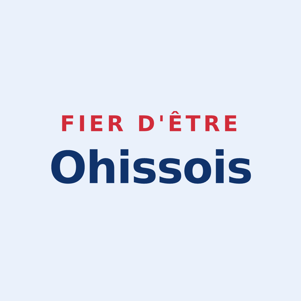 Sticker « Fier d'être Ohissois » — design pour Ohis