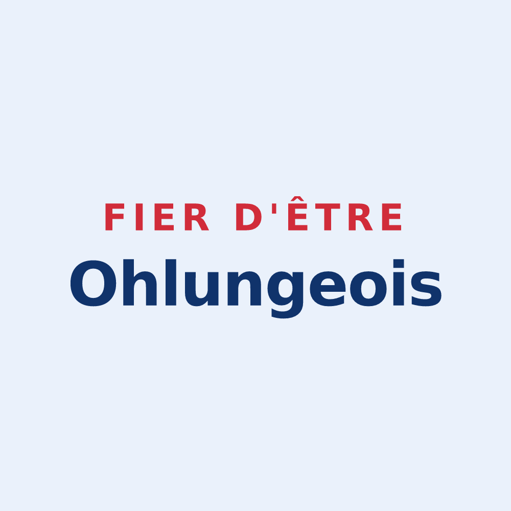 Sticker « Fier d'être Ohlungeois » — design pour Ohlungen