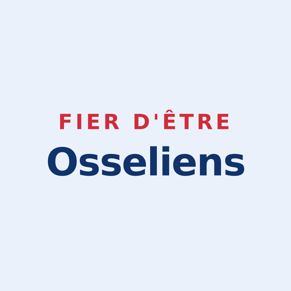Sticker « Fier d'être Osseliens » — design pour Oissel-sur-Seine