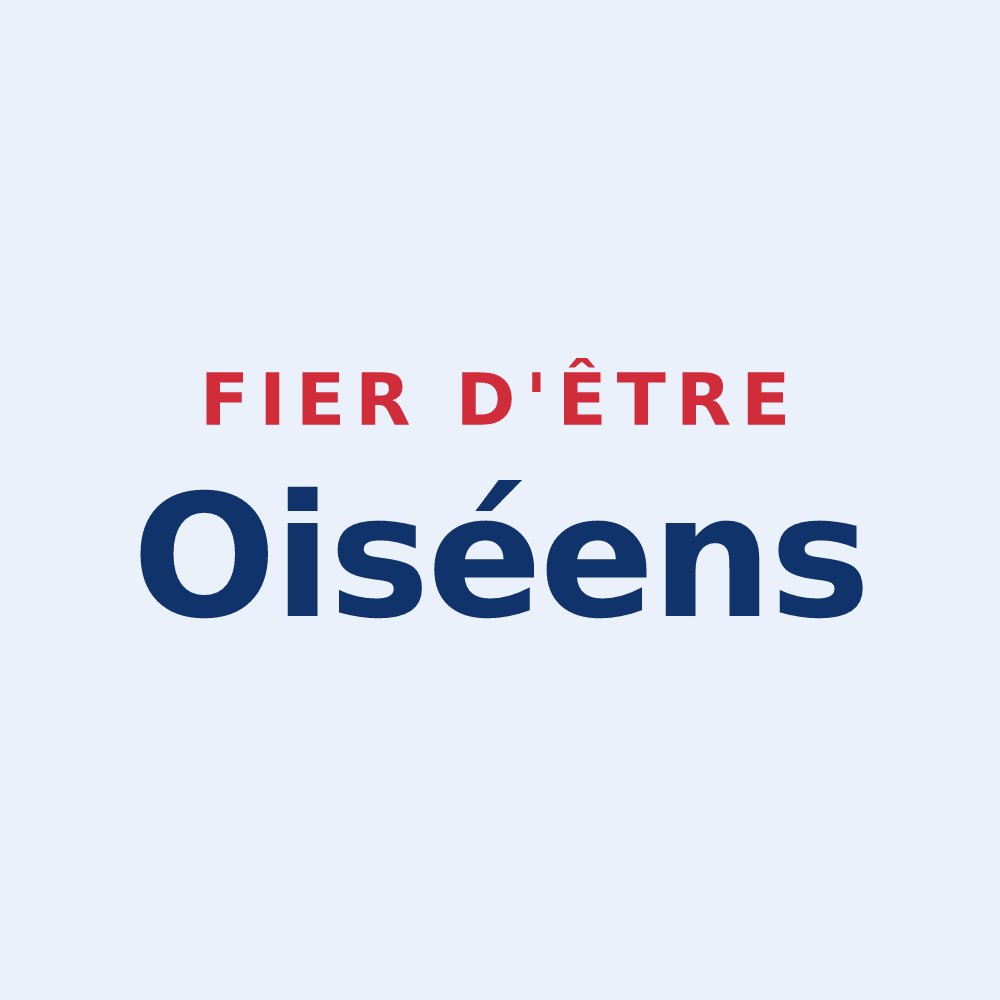 Sticker « Fier d'être Oiséens » — design pour Oisy