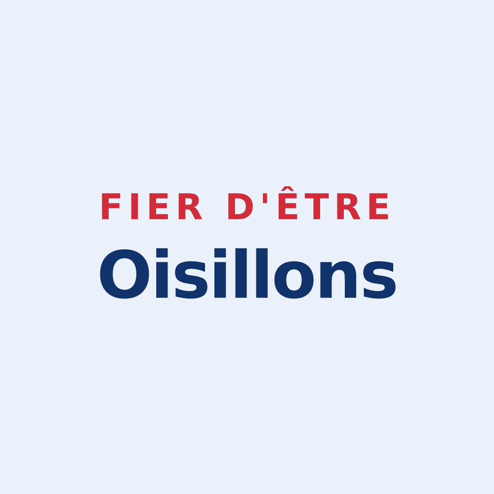 Sticker « Fier d'être Oisillons » — design pour Oisy