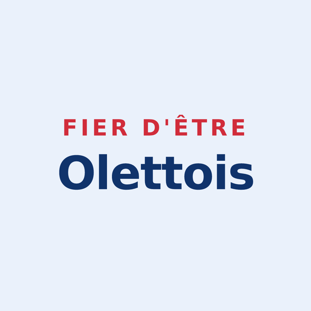 Sticker « Fier d'être Olettois » — design pour Olette