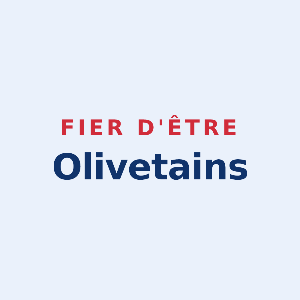 Sticker « Fier d'être Olivetains » — design pour Olivet