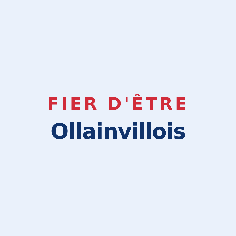 Sticker « Fier d'être Ollainvillois » — design pour Ollainville