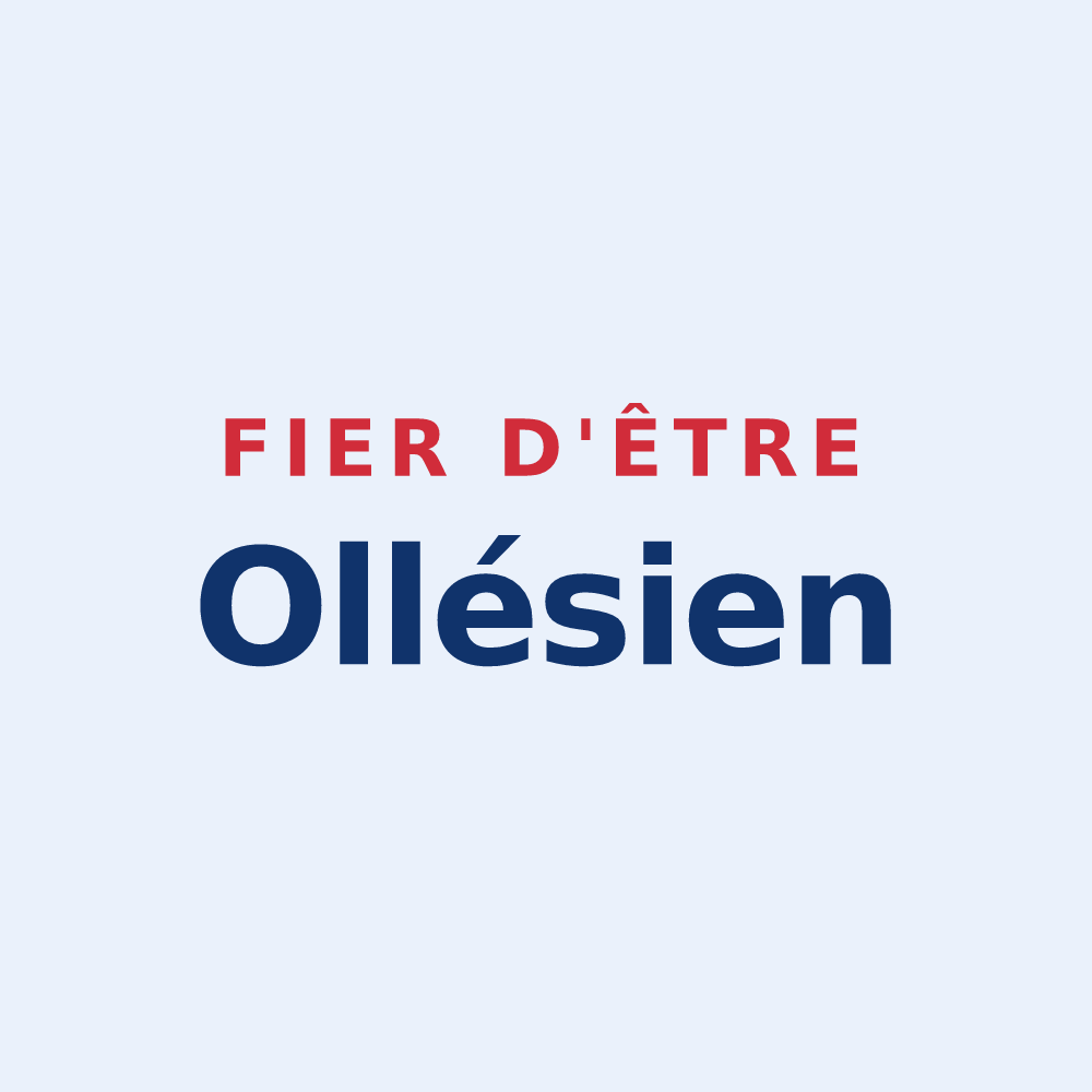 Sticker « Fier d'être Ollésien » — design pour Ollé