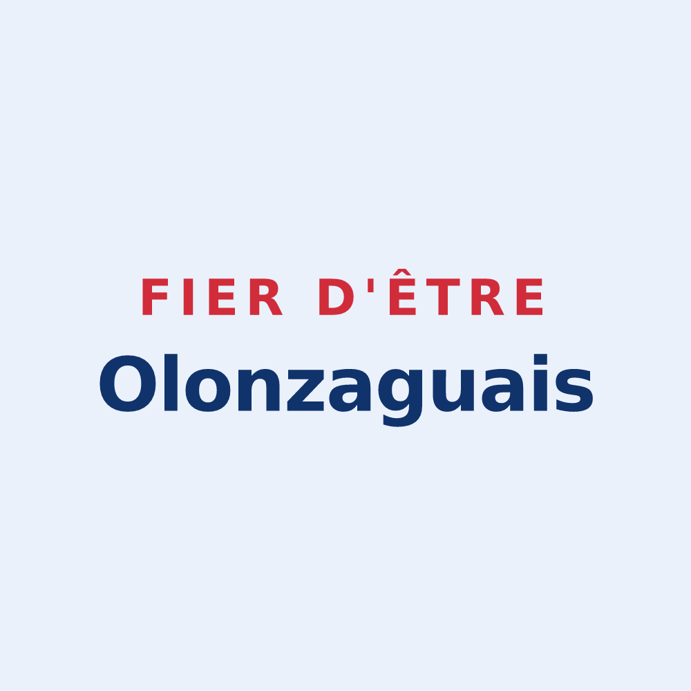Sticker « Fier d'être Olonzaguais » — design pour Olonzac