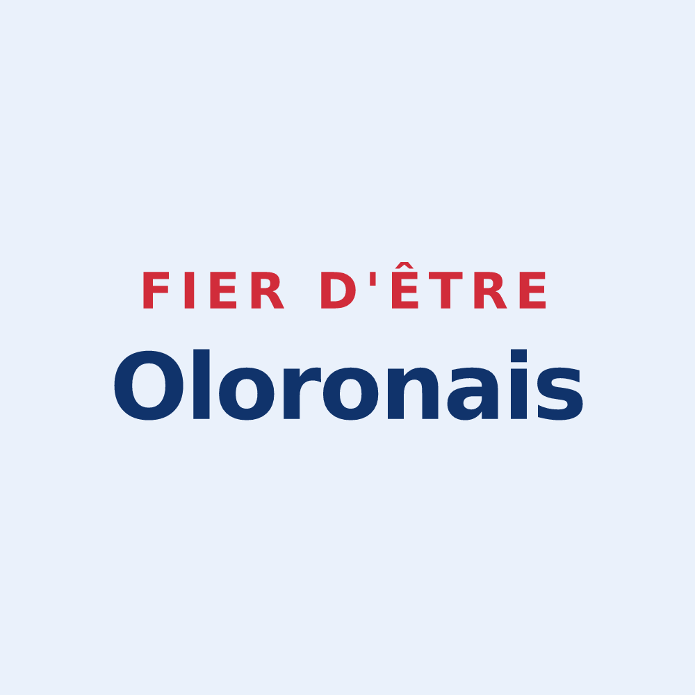 Sticker « Fier d'être Oloronais » — design pour Oloron-Sainte-Marie