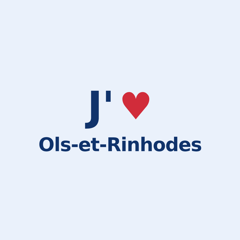 Sticker personnalisé Ols-et-Rinhodes — design J'aime Ols-et-Rinhodes