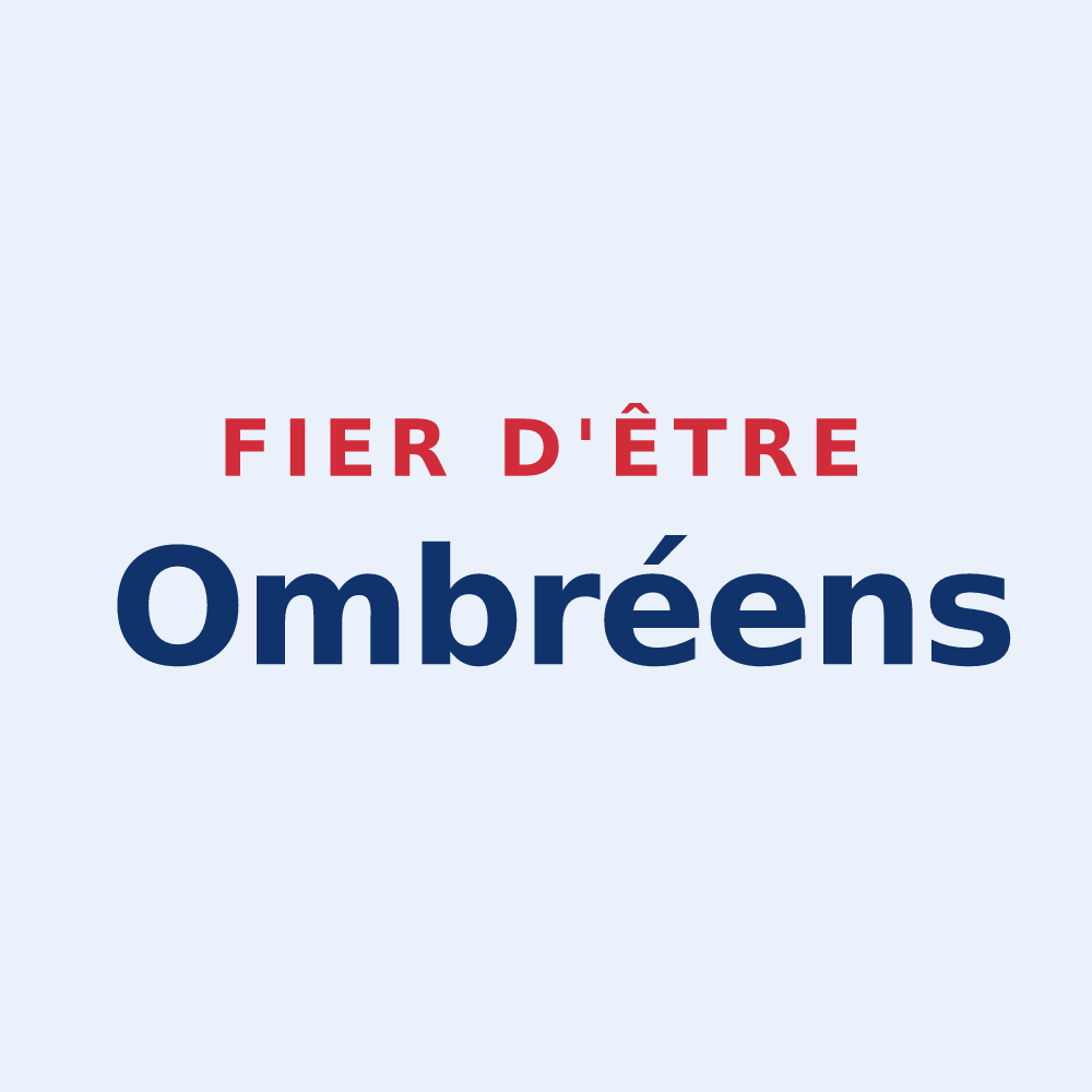 Sticker « Fier d'être Ombréens » — design pour Ombrée d'Anjou