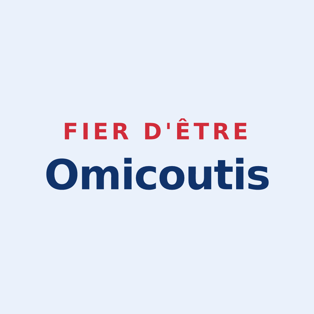 Sticker « Fier d'être Omicoutis » — design pour Omicourt