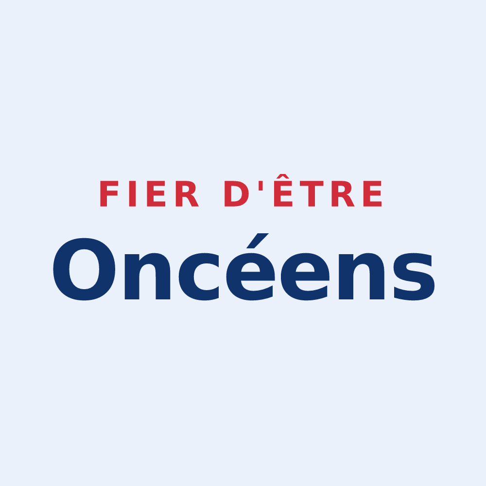 Sticker « Fier d'être Oncéens » — design pour Oncy-sur-École