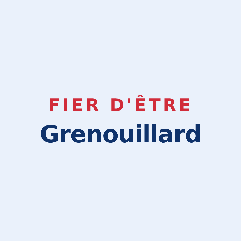 Sticker « Fier d'être Grenouillard » — design pour Ondreville-sur-Essonne