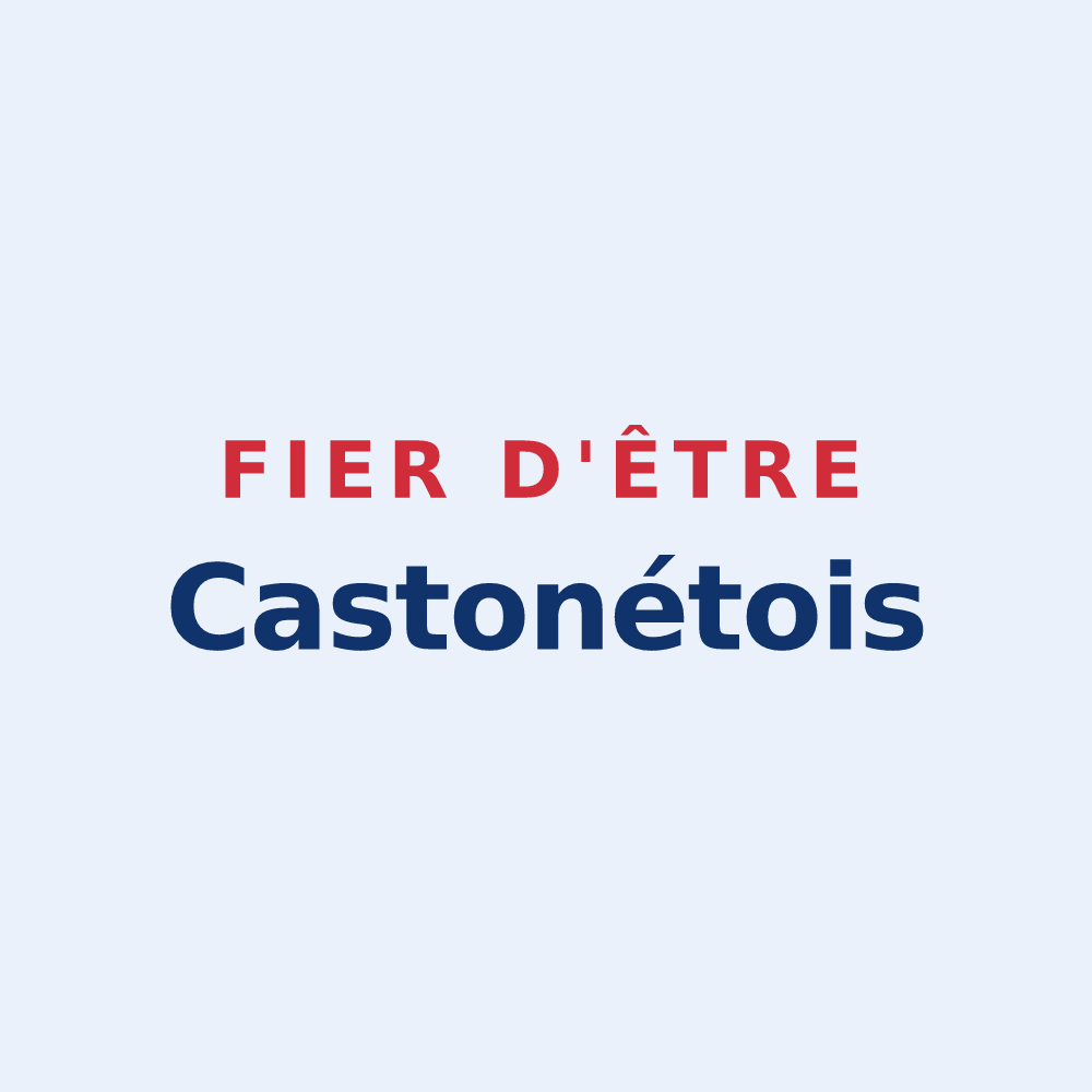 Sticker « Fier d'être Castonétois » — design pour Onet-le-Château