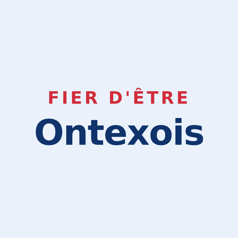 Sticker « Fier d'être Ontexois » — design pour Ontex