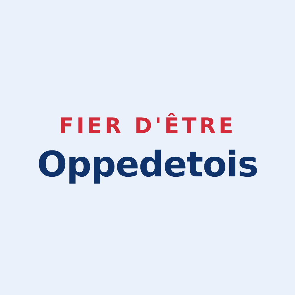 Sticker « Fier d'être Oppedetois » — design pour Oppedette