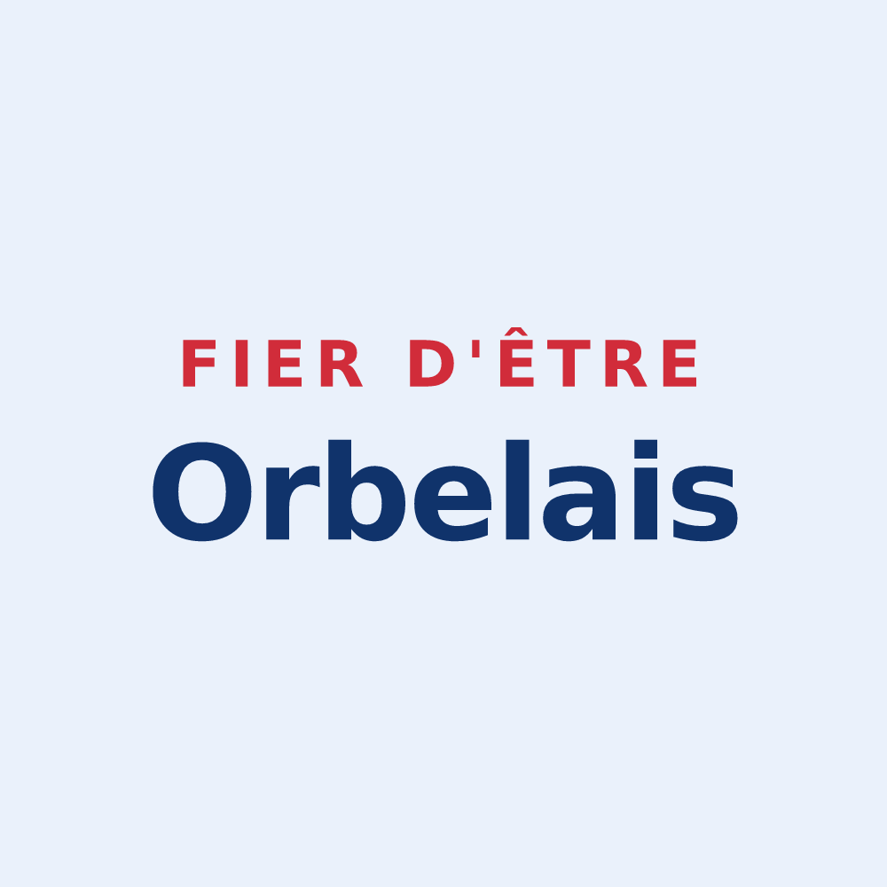 Sticker « Fier d'être Orbelais » — design pour Orbey