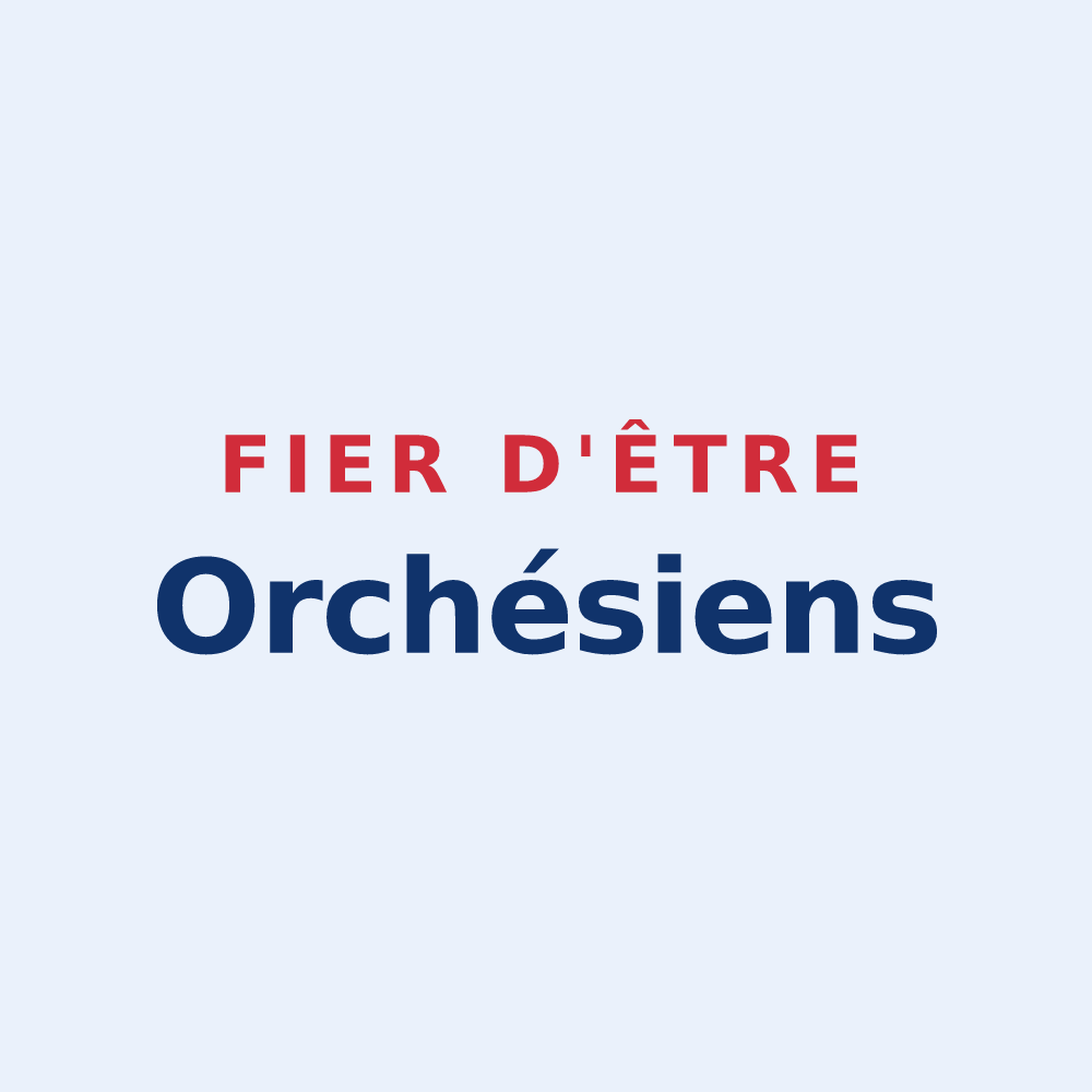 Sticker « Fier d'être Orchésiens » — design pour Orchies