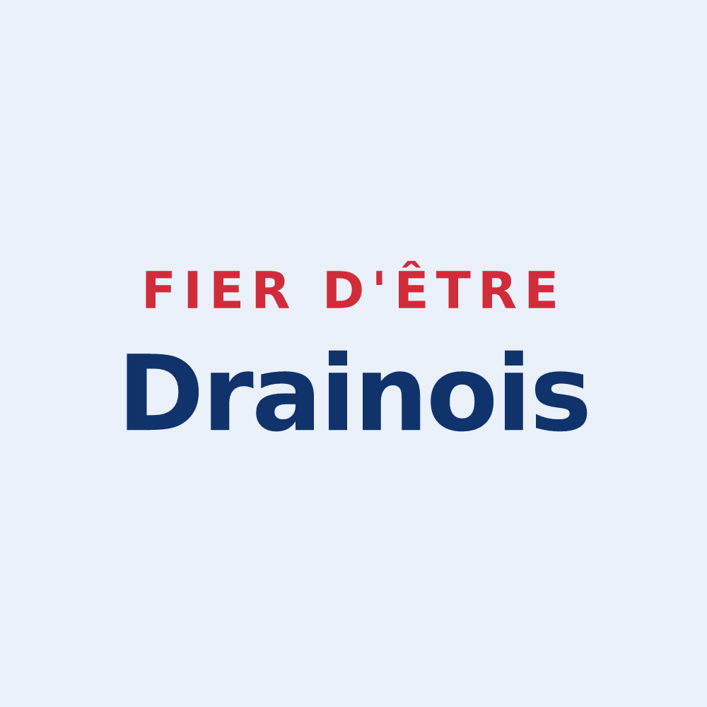 Sticker « Fier d'être Drainois » — design pour Orée d'Anjou