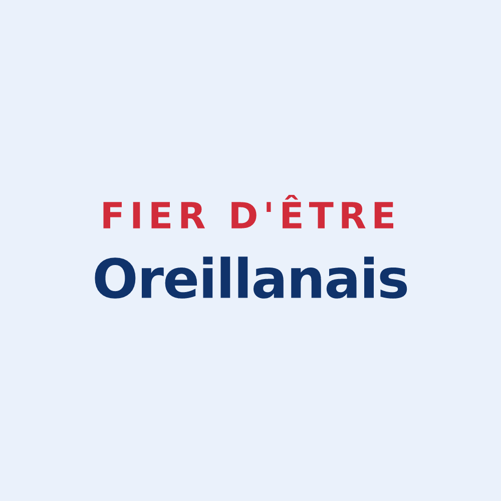 Sticker « Fier d'être Oreillanais » — design pour Oreilla