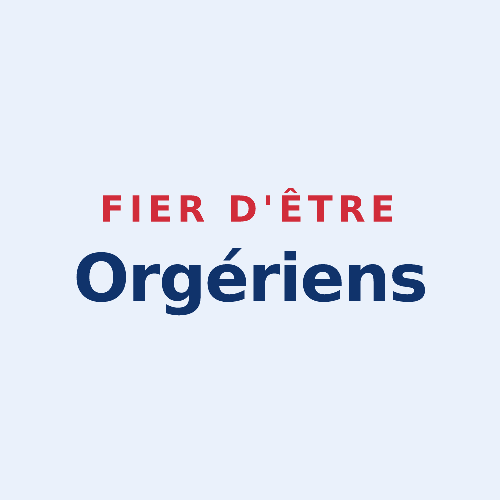 Sticker « Fier d'être Orgériens » — design pour Orgères