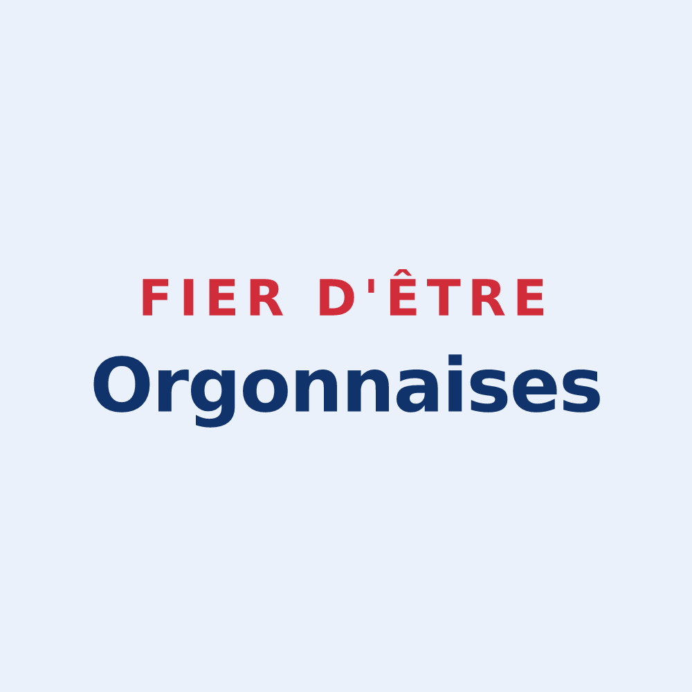 Sticker « Fier d'être Orgonnaises » — design pour Orgon