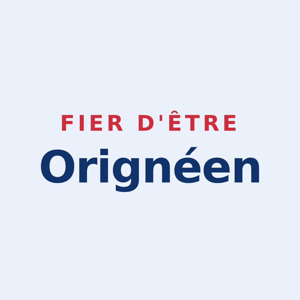 Sticker « Fier d'être Orignéen » — design pour Origné