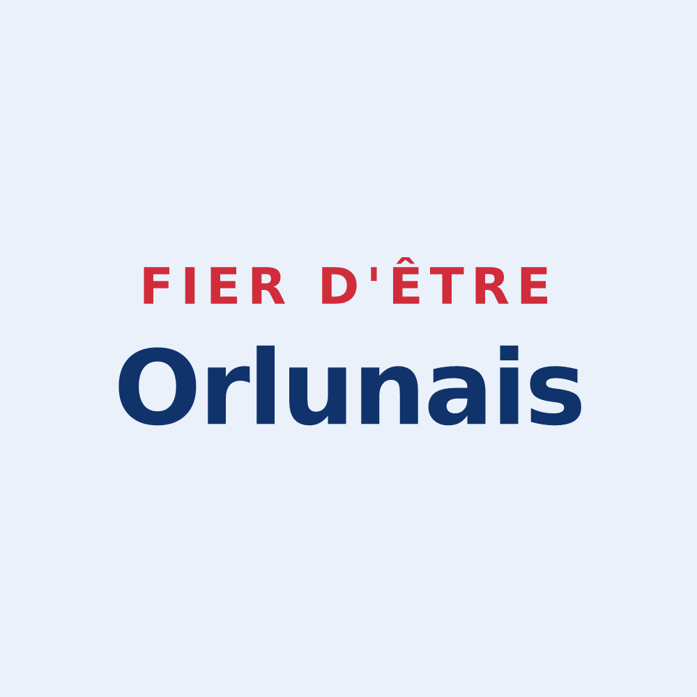 Sticker « Fier d'être Orlunais » — design pour Orlu