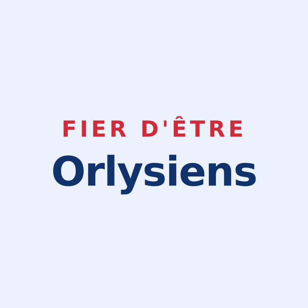 Sticker « Fier d'être Orlysiens » — design pour Orly-sur-Morin