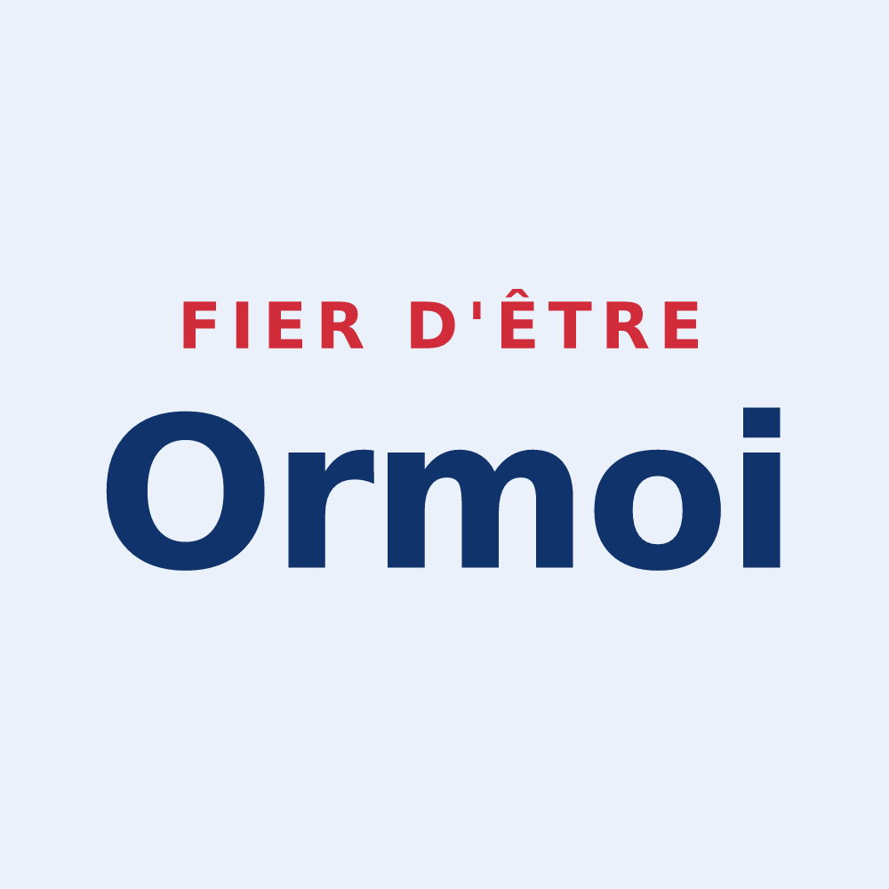 Sticker « Fier d'être Ormoi » — design pour Ormes