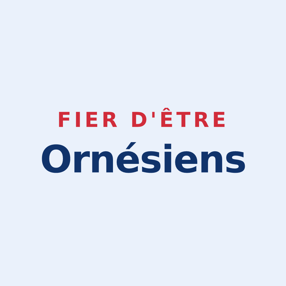 Sticker « Fier d'être Ornésiens » — design pour Ornex
