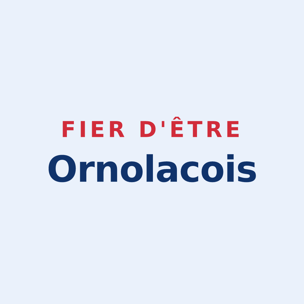 Sticker « Fier d'être Ornolacois » — design pour Ornolac-Ussat-les-Bains