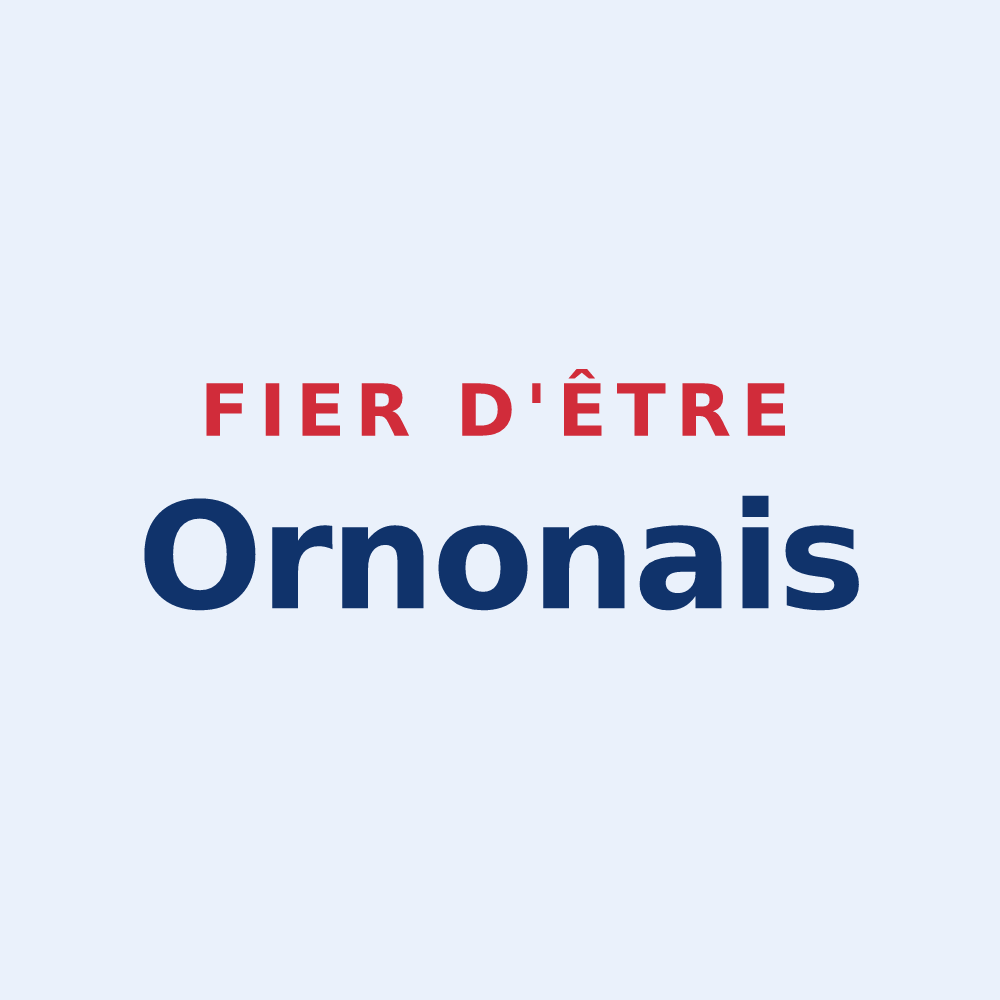 Sticker « Fier d'être Ornonais » — design pour Ornon