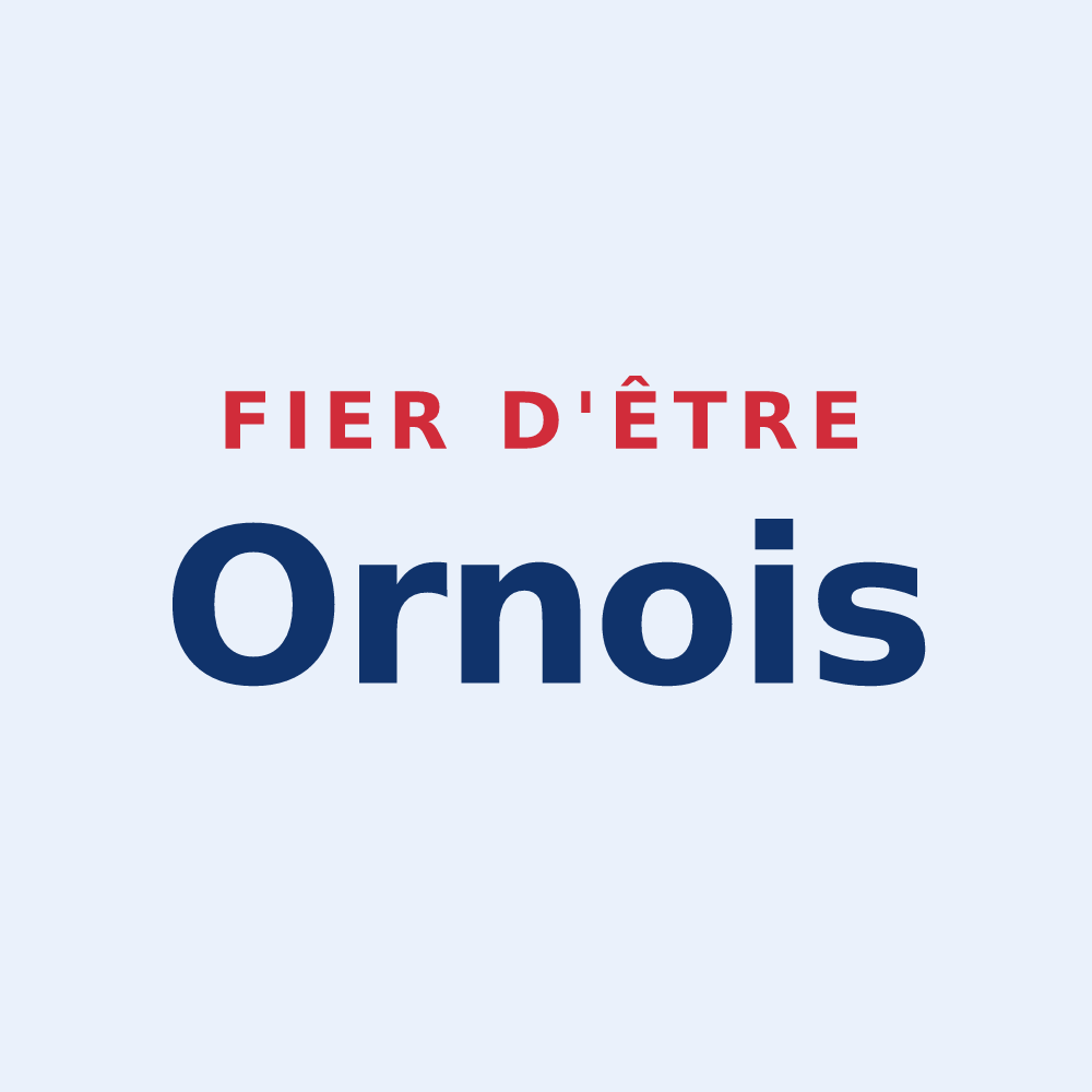 Sticker « Fier d'être Ornois » — design pour Orny
