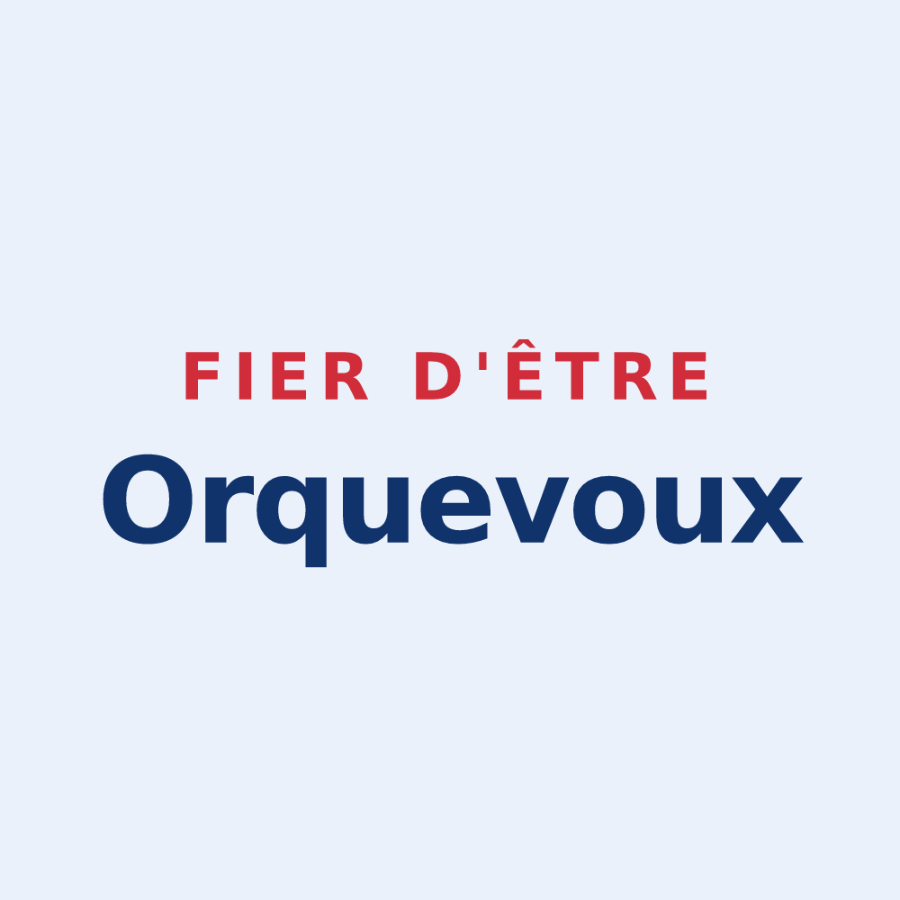 Sticker « Fier d'être Orquevoux » — design pour Orquevaux