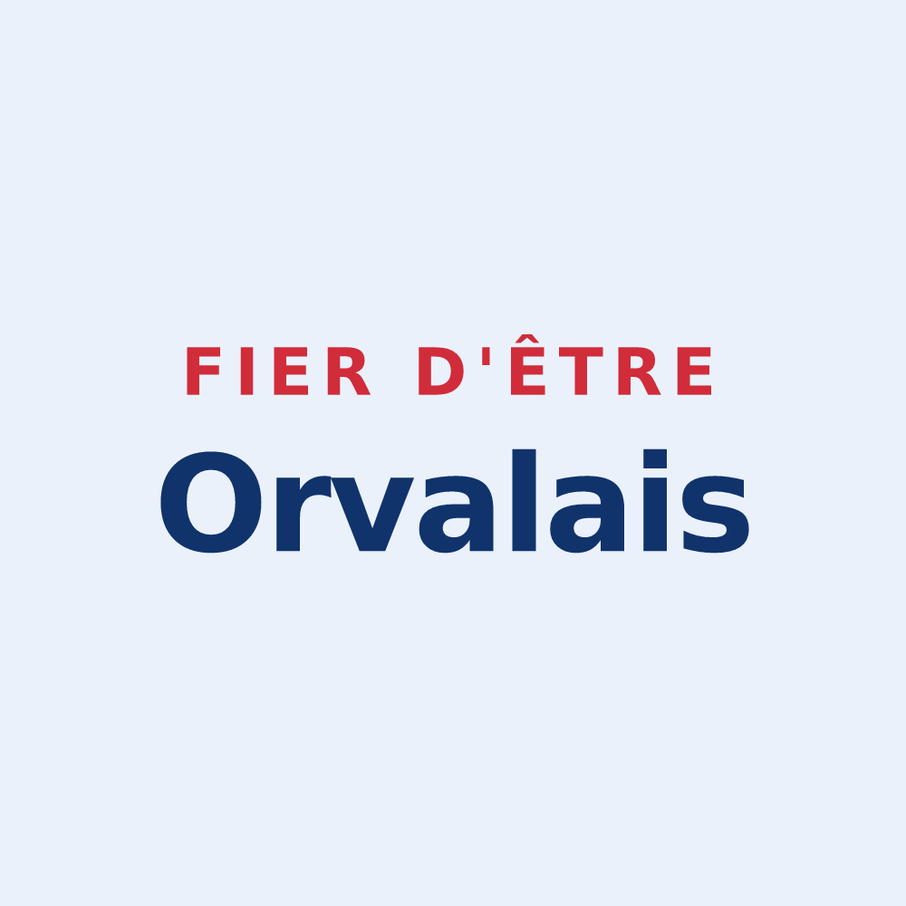 Sticker « Fier d'être Orvalais » — design pour Orval sur Sienne