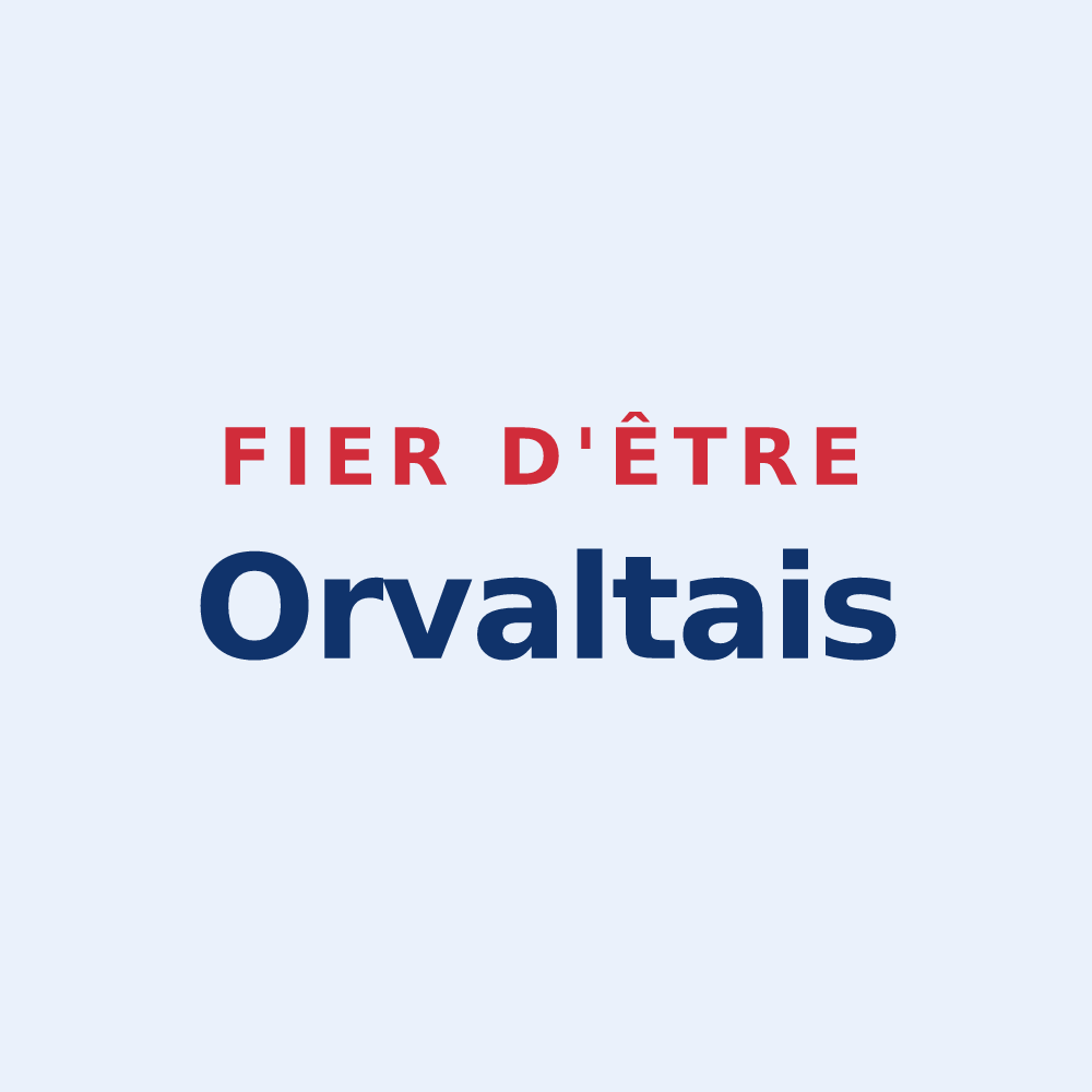 Sticker « Fier d'être Orvaltais » — design pour Orvault