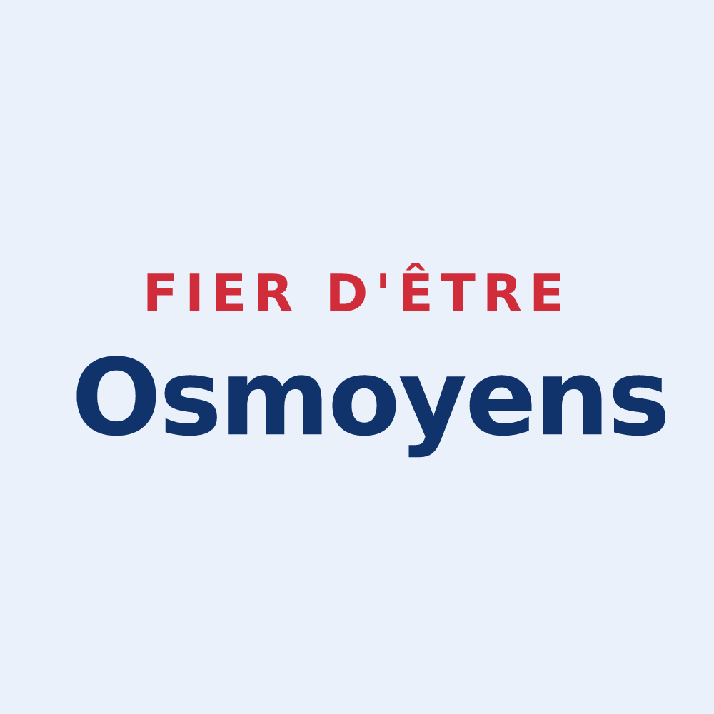 Sticker « Fier d'être Osmoyens » — design pour Osmoy