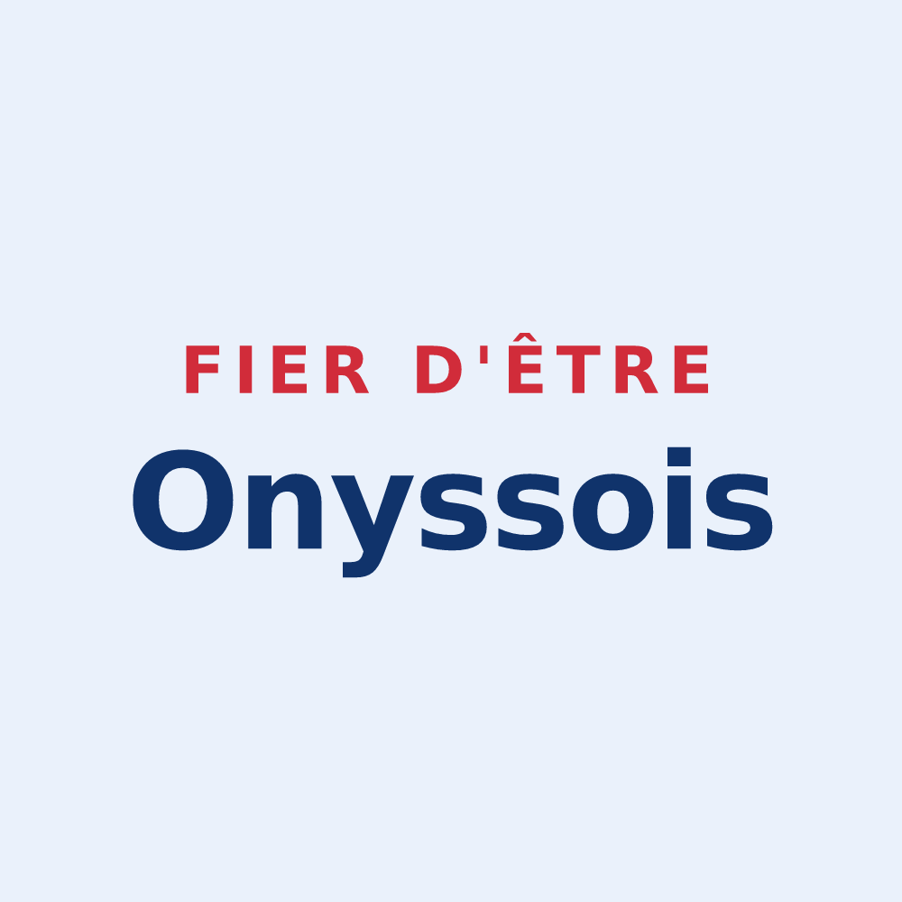Sticker « Fier d'être Onyssois » — design pour Osny