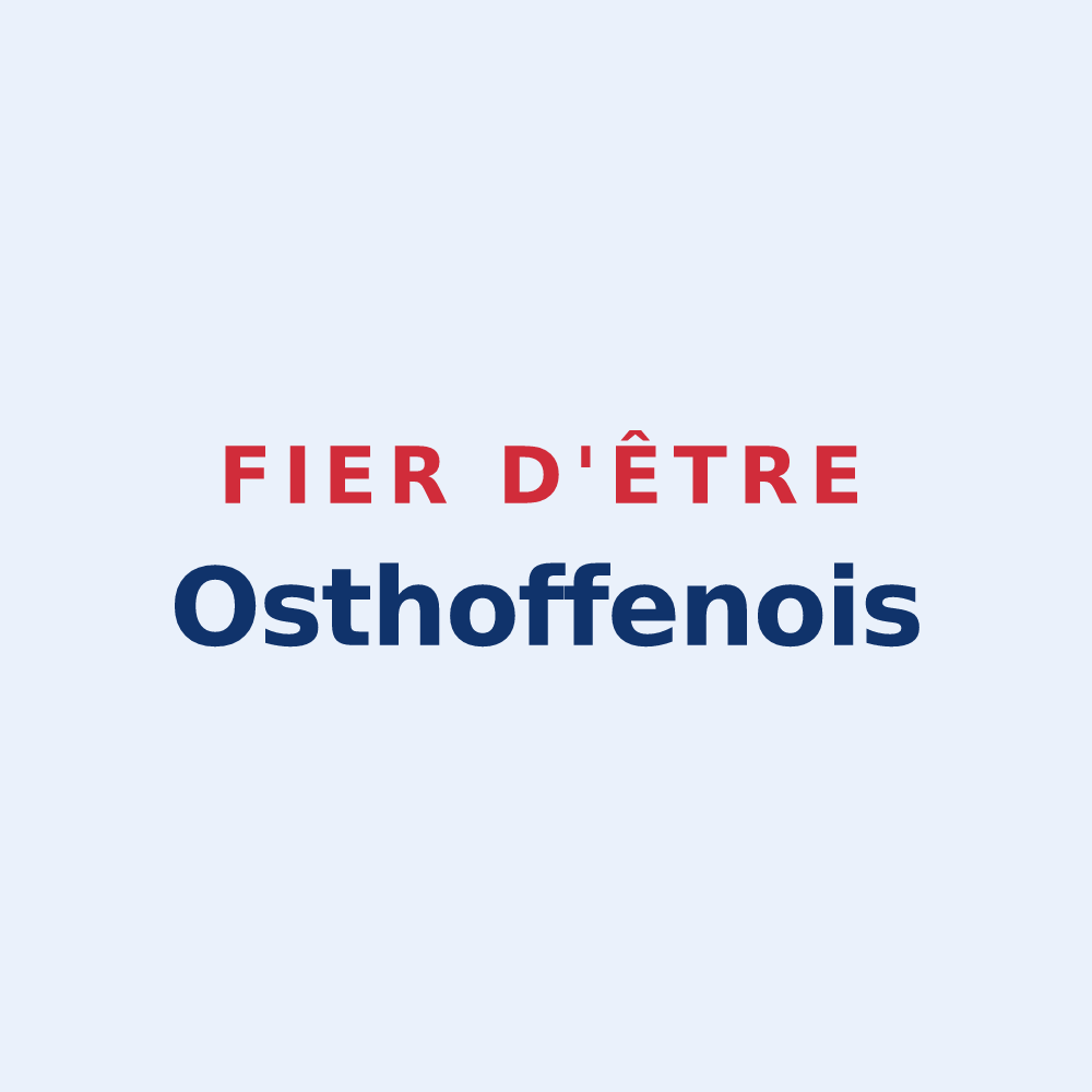 Sticker « Fier d'être Osthoffenois » — design pour Osthoffen