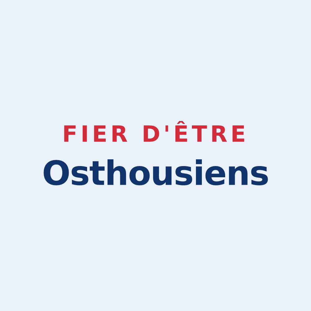 Sticker « Fier d'être Osthousiens » — design pour Osthouse