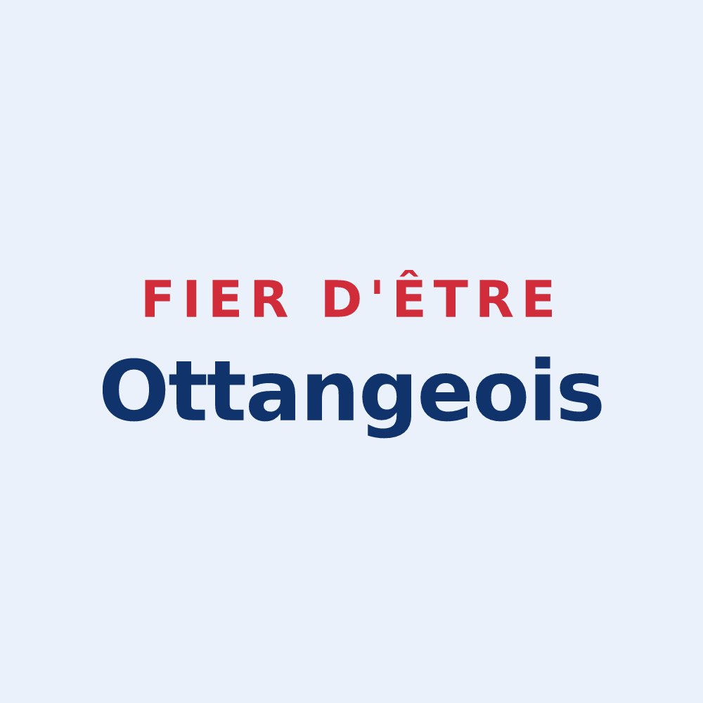 Sticker « Fier d'être Ottangeois » — design pour Ottange