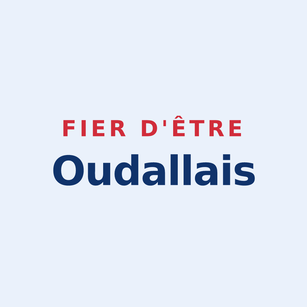 Sticker « Fier d'être Oudallais » — design pour Oudalle
