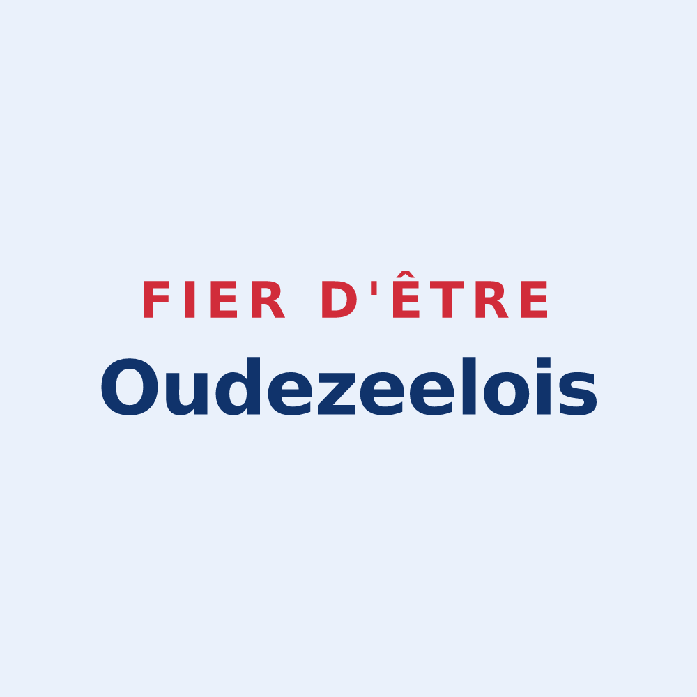 Sticker « Fier d'être Oudezeelois » — design pour Oudezeele