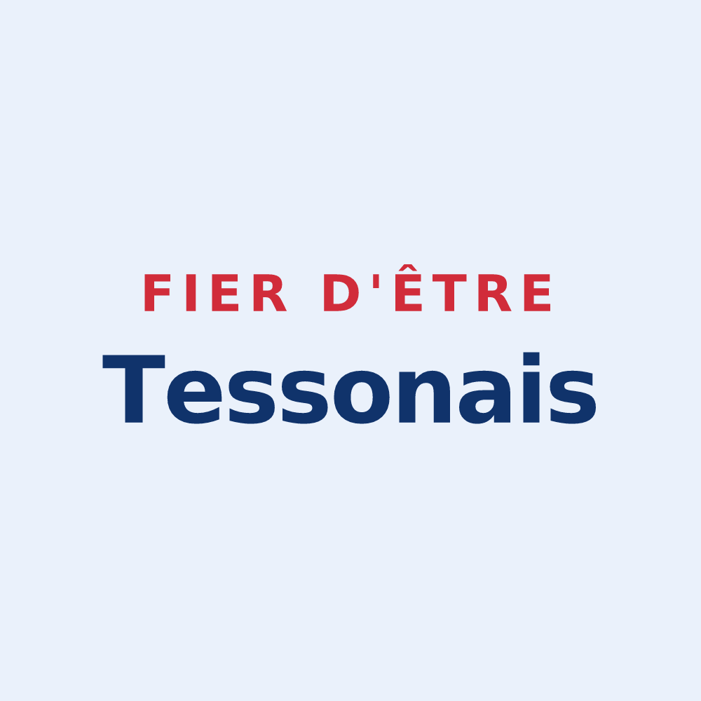Sticker « Fier d'être Tessonais » — design pour Ouilly-le-Tesson